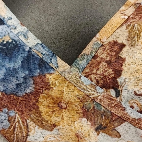 Vintage garage floral butterfly blouse - Picture 3 of 3